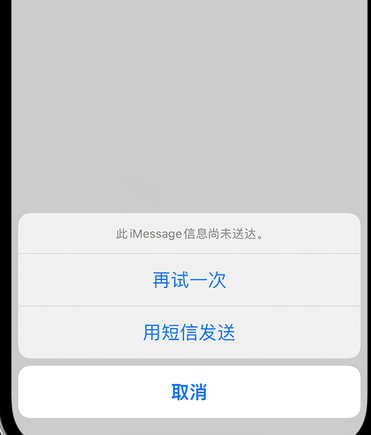 安源apple维修iPhone上无法正常发送iMessage信息