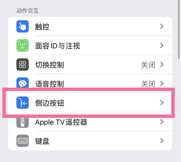 安源苹果14维修店分享iPhone14 Plus侧键双击下载功能关闭方法 