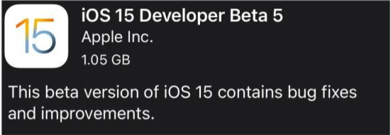 安源苹果手机维修分享如何升级到iOS15.0 beta5 