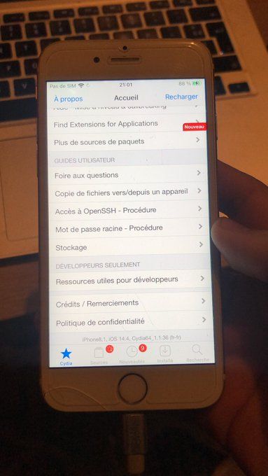 安源苹果手机维修分享iOS 14.4已被成功破解 